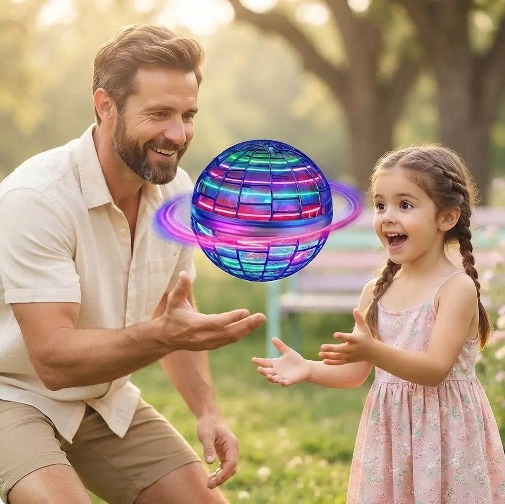 Magic Flying Spinner ORB Outdoor Toy