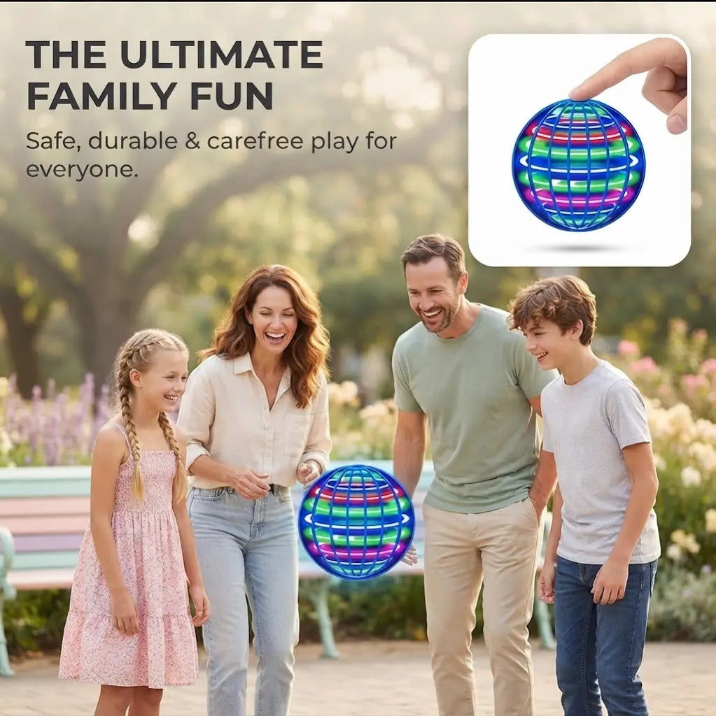 Magic Flying Spinner ORB Outdoor Toy
